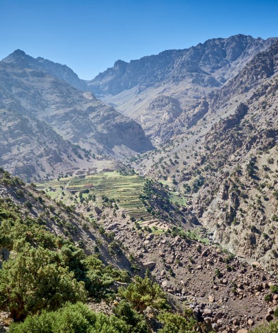 Valleys and mountains of Toubkal 8 Day (s), 5 days of walk