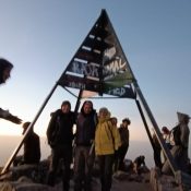 toubkal summit trekking