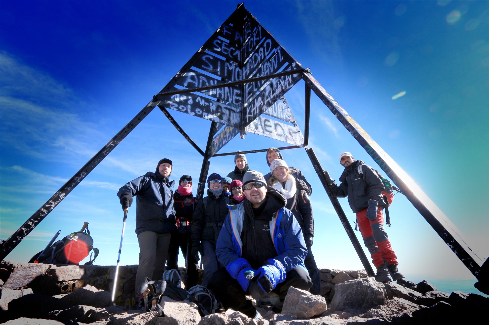 trekking in toubkal