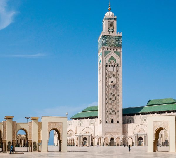 mosque, casablanca, morocco