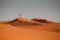 trekking in sahara 